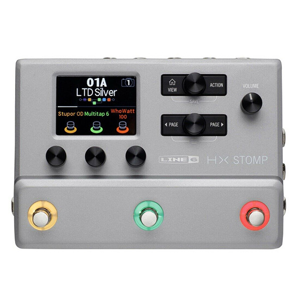   Line 6 HX Stomp Limited Edition Silver 