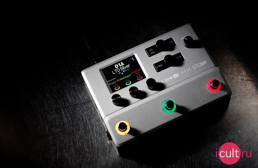 Line 6 HX Stomp Limited Edition Silver