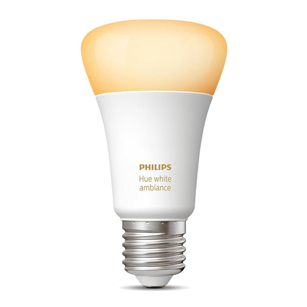Управляемая лампа Philips Hue White Ambiance 8.5W/E27 для iOS/Android белая 929002216901