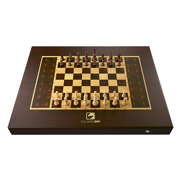 Шахматы Square Off Grand Kingdom Set коричневые