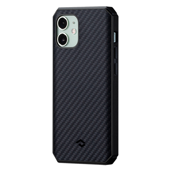 Чехол Pitaka MagEZ Case Pro 2 Black/Grey Twill для iPhone 12 mini черный/серый карбон KI1201MMP