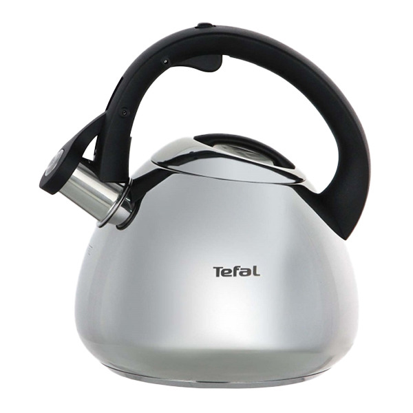 Чайник со свистком Tefal K2481574 2.7 л серебристый/черный