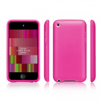 Силиконовый чехол SGP Case Ultra Silke Fantasia Hot Pink для iPod Touch 4G розовый SGP07139