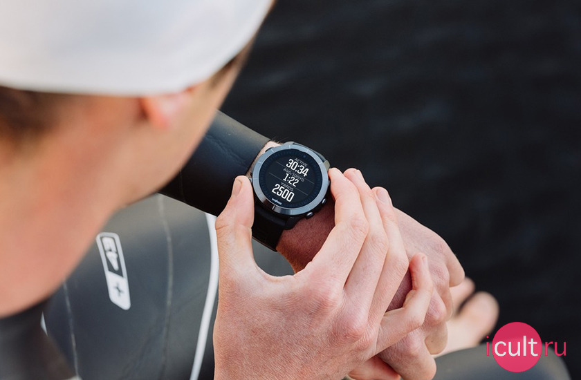Wahoo ELEMNT Rival Multisport GPS Watch Stelth Grey