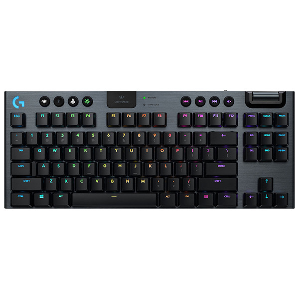 Беспроводная клавиатура Logitech G G915 TKL Carbon тёмно-серая 920-009536