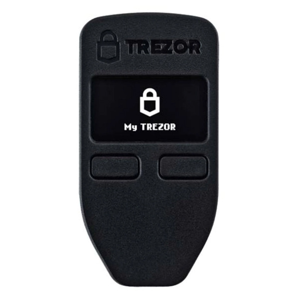 Криптовалютный кошелек Trezor One чёрный