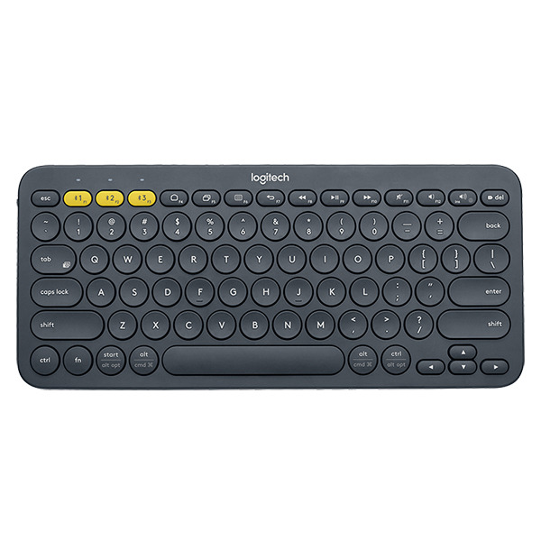Беспроводная клавиатура Logitech K380 Multi-Device Dark Grey Bluetooth тёмно-серая 920-007584