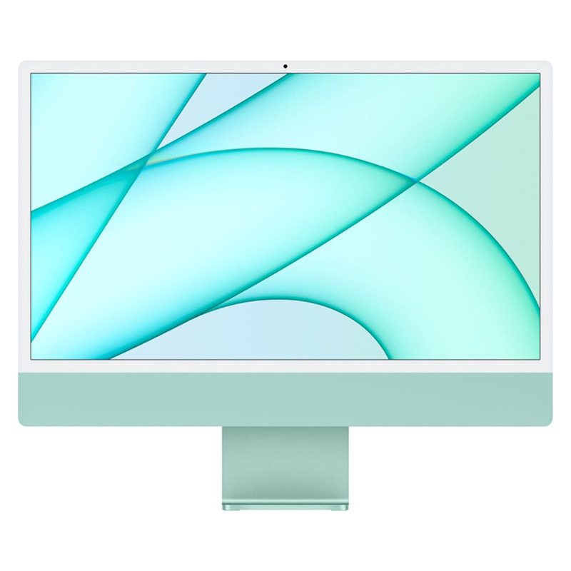 Моноблок Apple iMac 24&quot;, 7-core GPU, 2021 г. MJV83 Apple M1 8-Core CPU 7-Core GPU/8 ГБ/256 SSD/23.5&quot;/4480x2520/MacOS зелёный