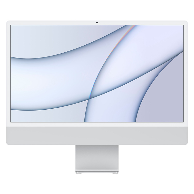 Моноблок Apple iMac 24&quot;, 8-core GPU, 2021 г. MGPC3 Apple M1 8-Core CPU 8-Core GPU/8 ГБ/256 ГБ SSD/23.5&quot;/4480x2520/MacOS серебристый
