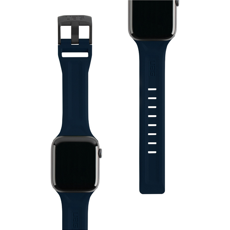Силиконовый ремешок UAG Scout Silicone Mallard для Apple Watch 42/44 мм темно-синий 191488115555