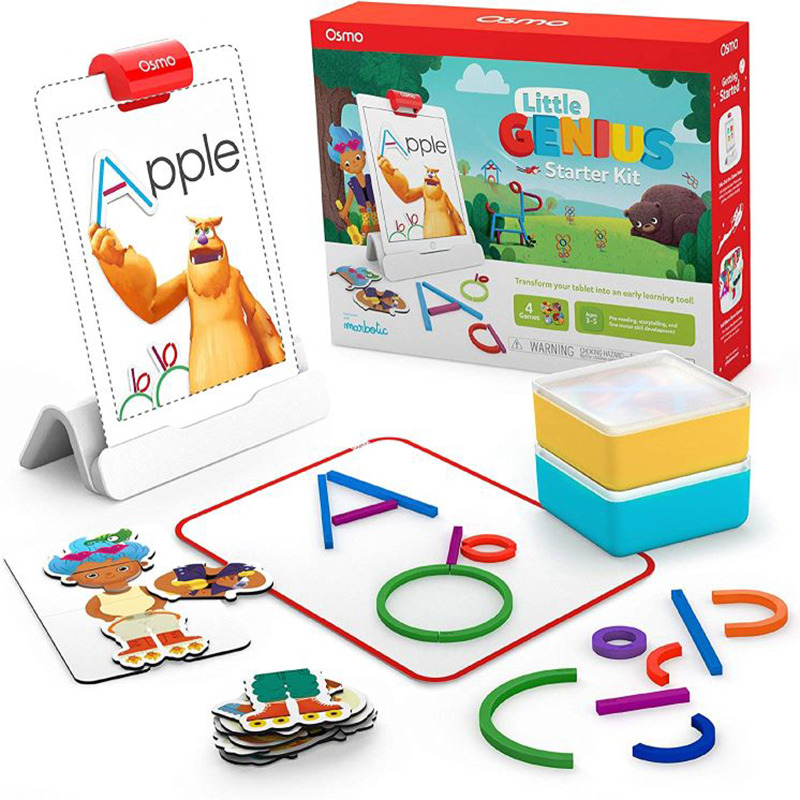 Игровой комплект Osmo Little Genius Starter Kit для iPad 901-00010, 4 обучающих игры