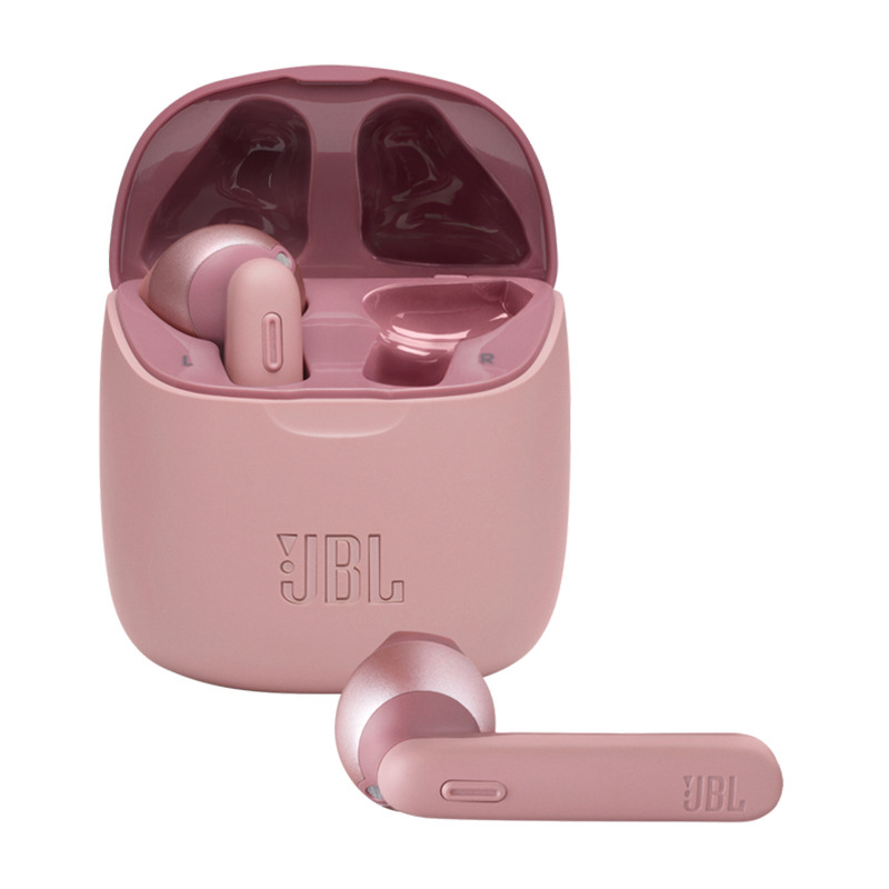 Беспроводные наушники-гарнитура JBL Tune 225 TWS Pink розовые JBLT225TWSPIK