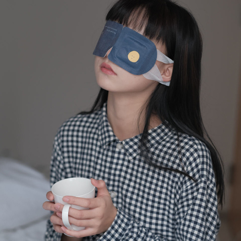 Нагревающаяся маска для глаз Xiaomi Solove Steam Eye Mask 005Y Black черная
