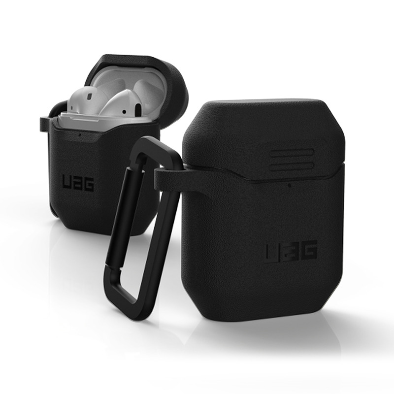 Чехол + карабин UAG Standard Issue 001 Case Black для Apple AirPods Case черный 10244K114040