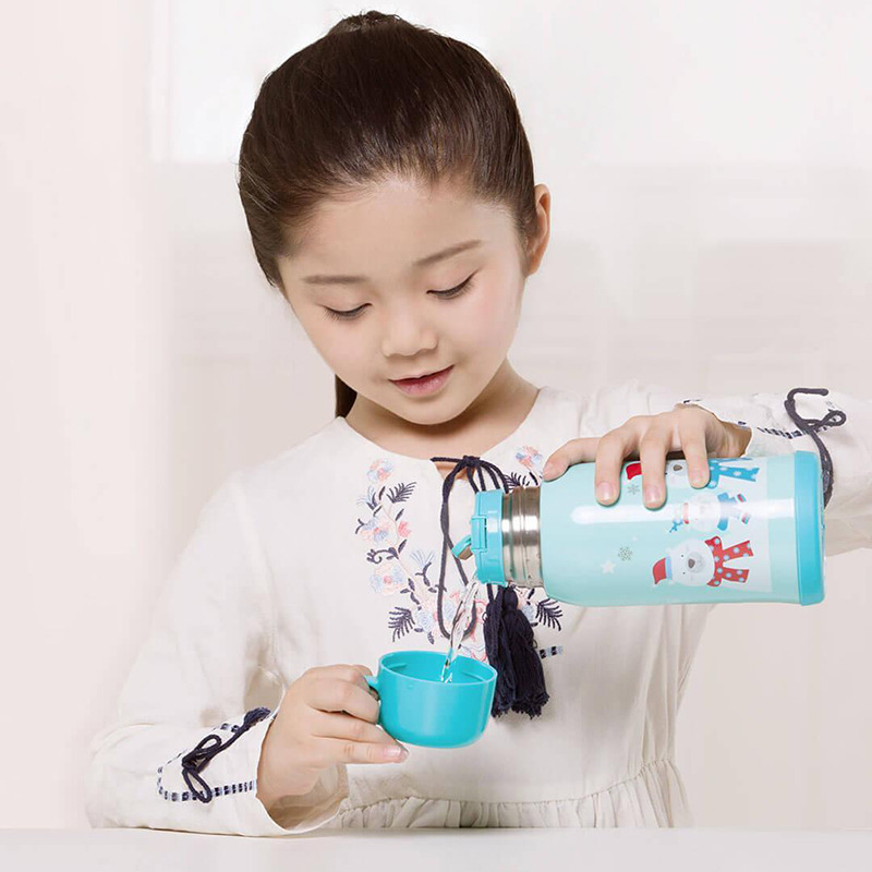 Детский термос Xiaomi Viomi Children Vacuum 590 мл. Blue голубой