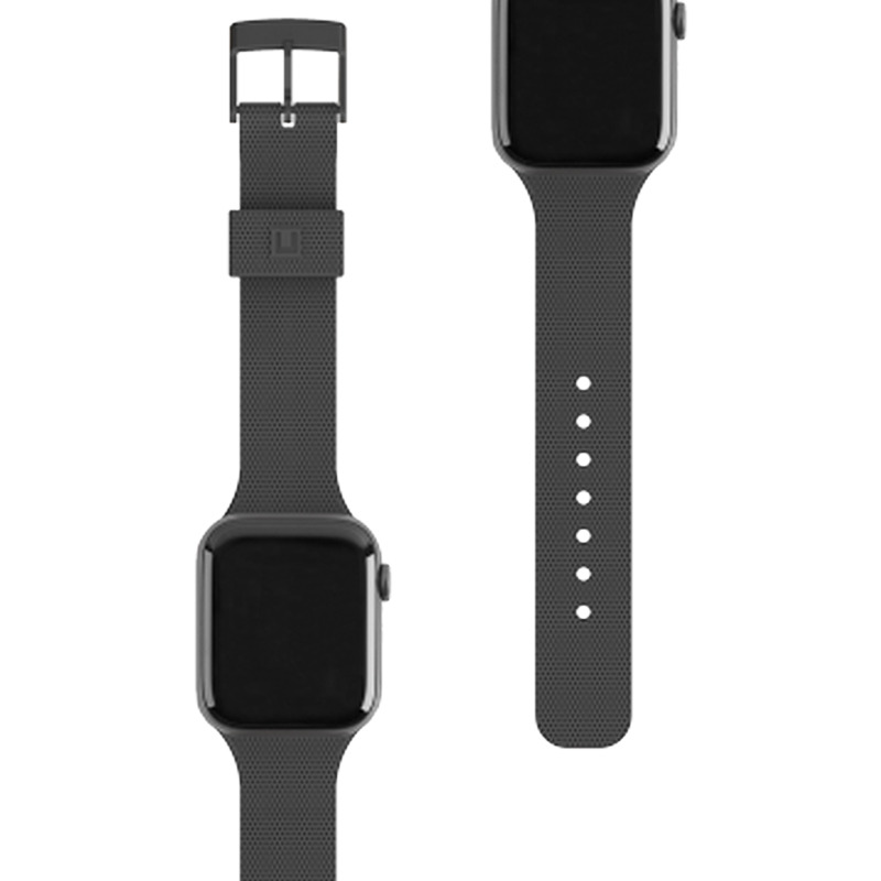   UAG [U] Dot Silicone Strap Black  Apple Watch 38/40   19248K314040
