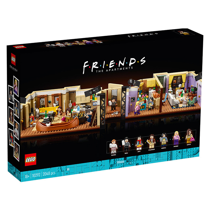 Конструктор LEGO The Friends Apartments 10292 Квартиры героев сериала «Друзья»