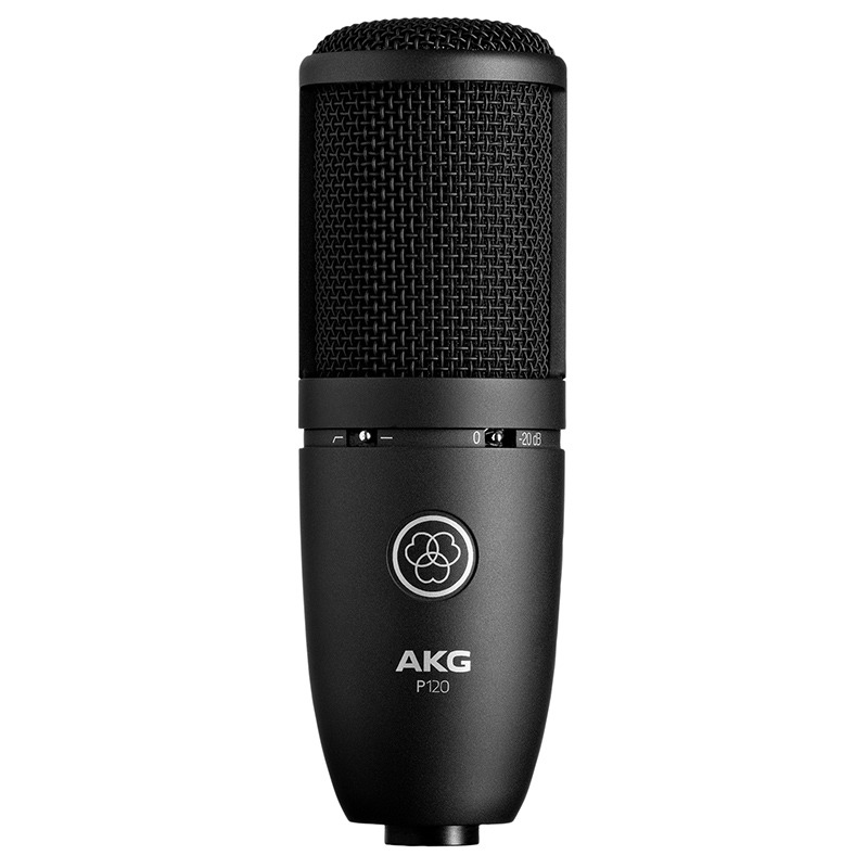 Конденсаторный микрофон AKG P120 Black черный