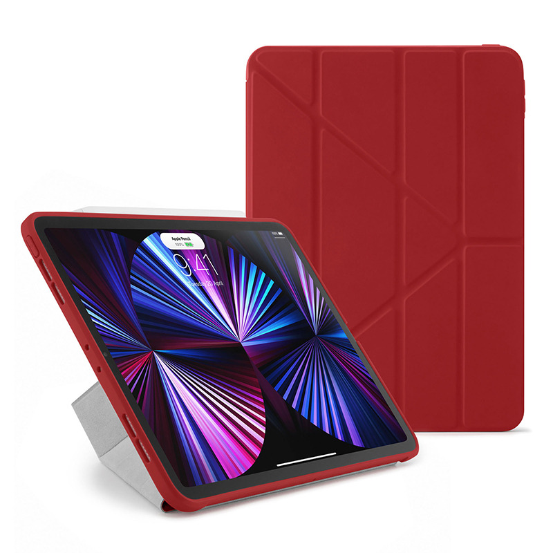 Чехол-книжка Pipetto Origami No1 Red для iPad Pro 11&quot; 2018-21 красный P045-53-T