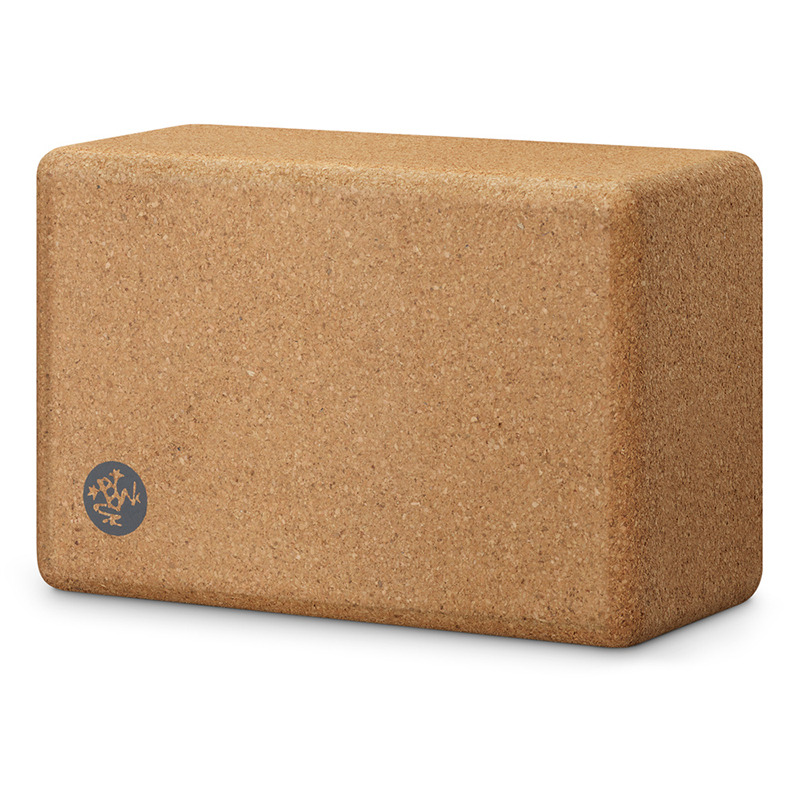 Блок для йоги Manduka Cork Yoga Block Brown коричневый 133021077