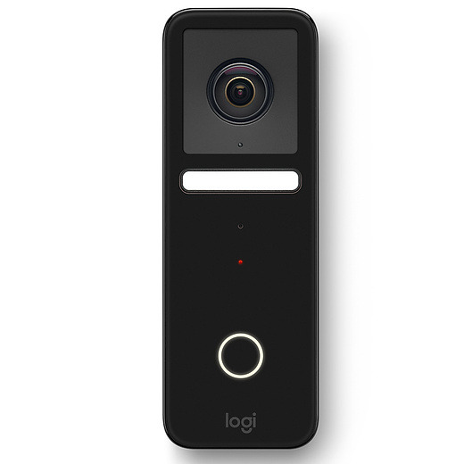 Умный дверной звонок Logitech Circle View Doorbell Black HomeKit Secure Video 961-000484