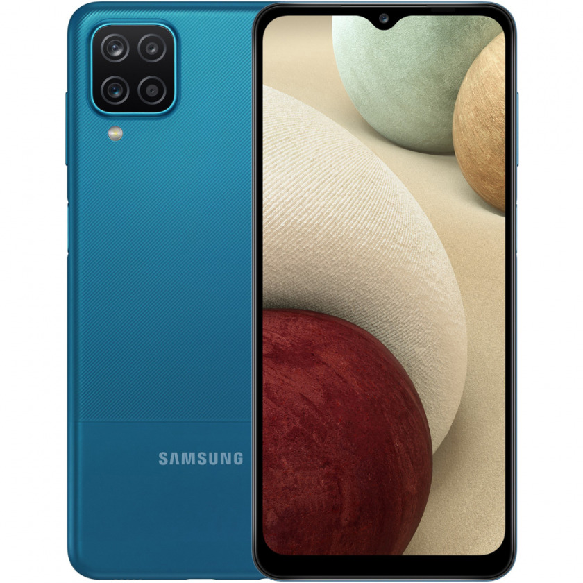 Смартфон Samsung Galaxy A12 3/32Gb Blue синий SM-A127F