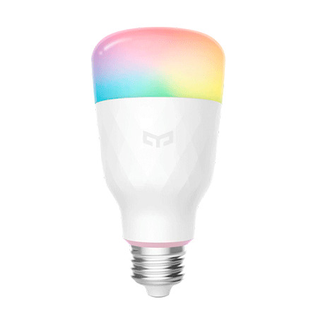 Управляемая мультицветная лампа Xiaomi Yeeligh Smart Led Bulb W3 Multiple Color 10W/E27 для iOS/Android устройств  YLDP005