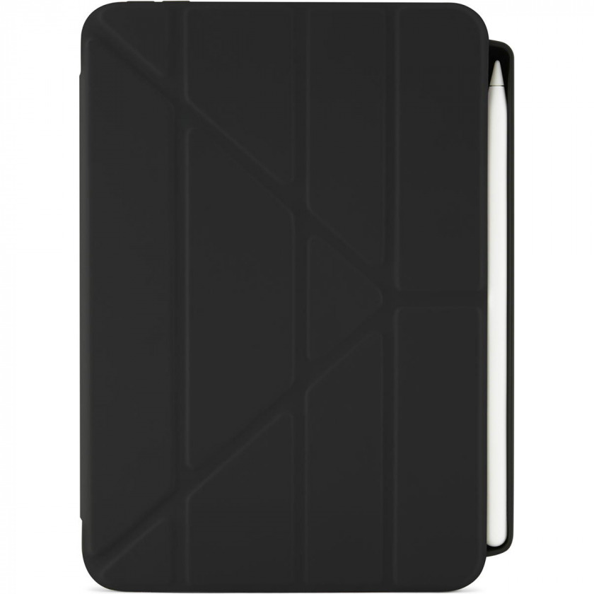 Чехол-книжка Pipetto Origami No3 Case Black для iPad Mini 6 черный P048-49-S