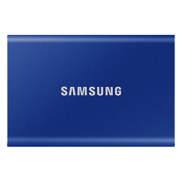 Внешний SSD накопитель Samsung Portable SSD T7 USB-C 500ГБ Blue синий MU-PC1T0H