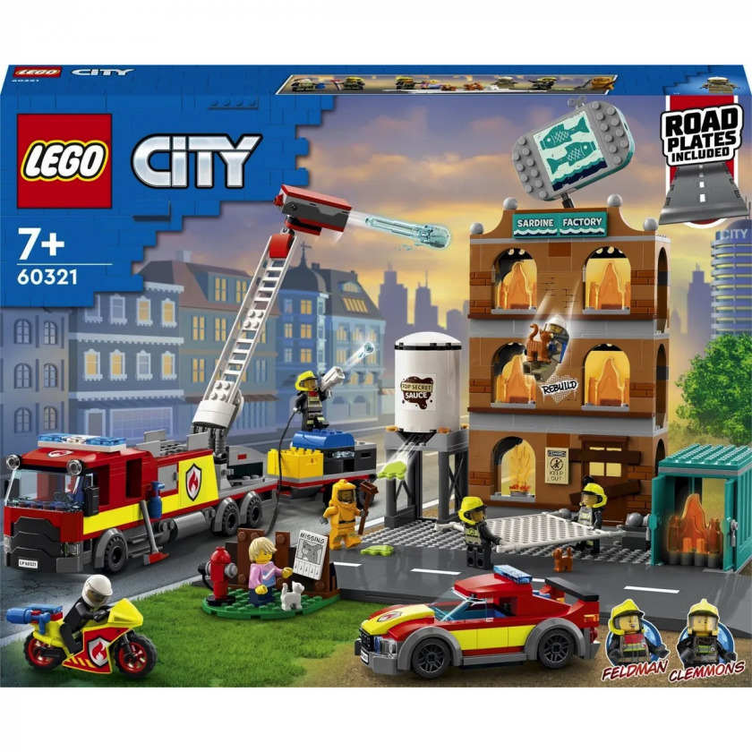 Конструктор LEGO City Fire Brigade 60321 Пожарная команда