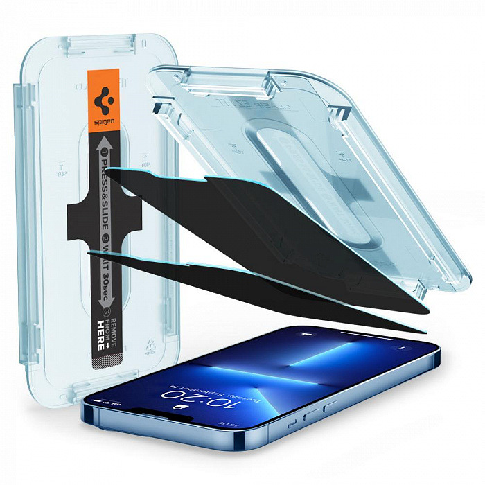    Spigen Glas.tR EZ Fit Privacy 2 Pack 2 .  13 Pro Max/14 Plus  AGL03378