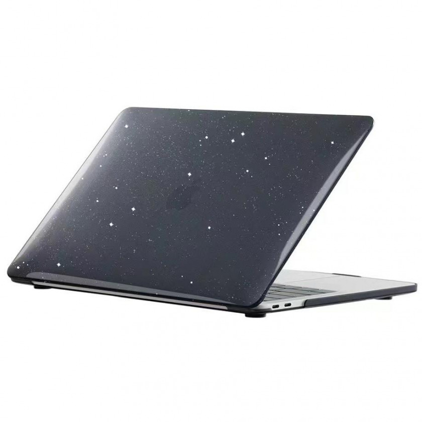 Чехол i-Blason Hard Shell Case All Star Black для MacBook Pro 13&quot; 2016-21 черный, сияющий