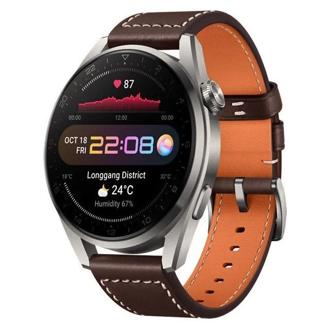 Смарт-часы Huawei Watch 3 Pro Classic LTE 48 мм Brown коричневые Galileo-L40E / GLL-AL04