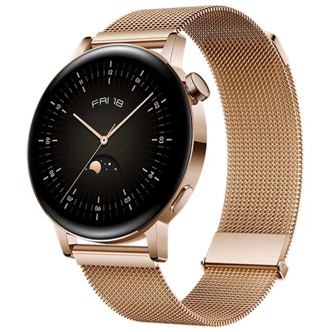 Смарт-часы Huawei Watch GT 3 Elegant LTE 42 мм Gold золотой Milo-B19T