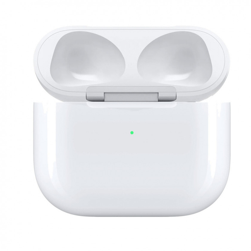 Футляр Apple Wireless Charging Case для Apple AirPods 3 белый MME73