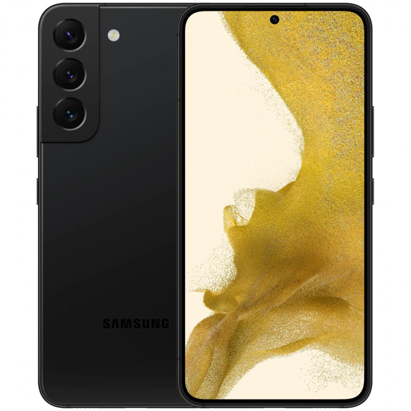Смартфон Samsung Galaxy S22 8/256GB Phantom black черный фантом