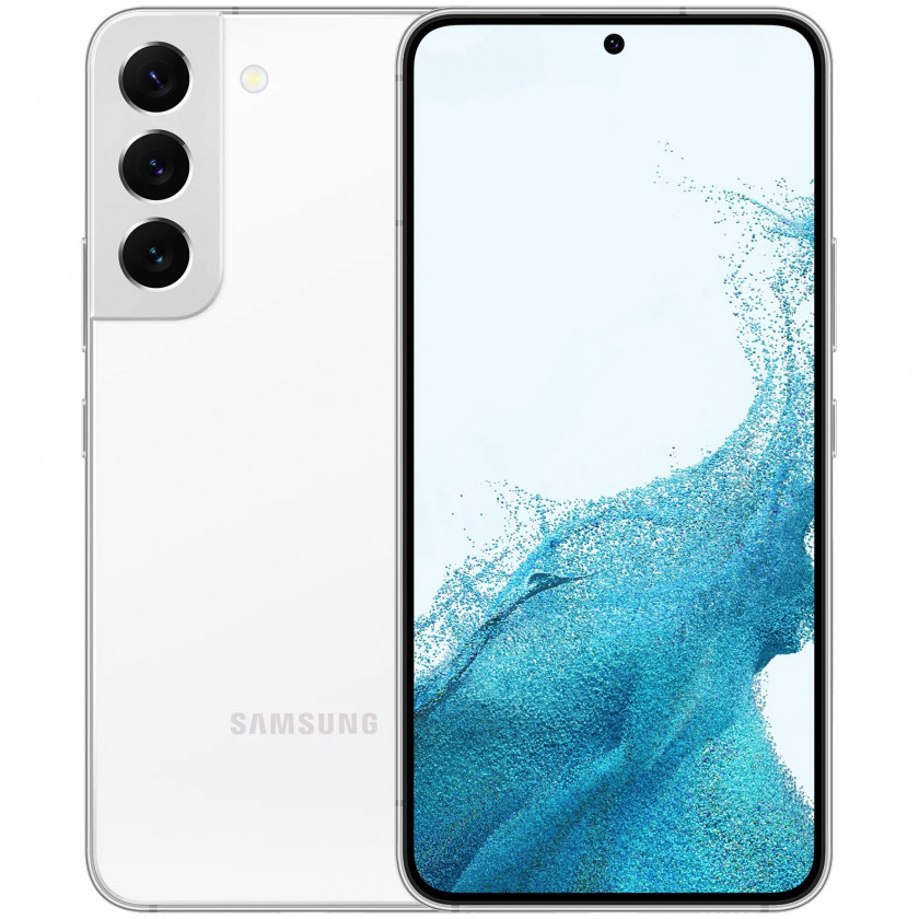 Смартфон Samsung Galaxy S22 8/256GB Phantom white белый фантом