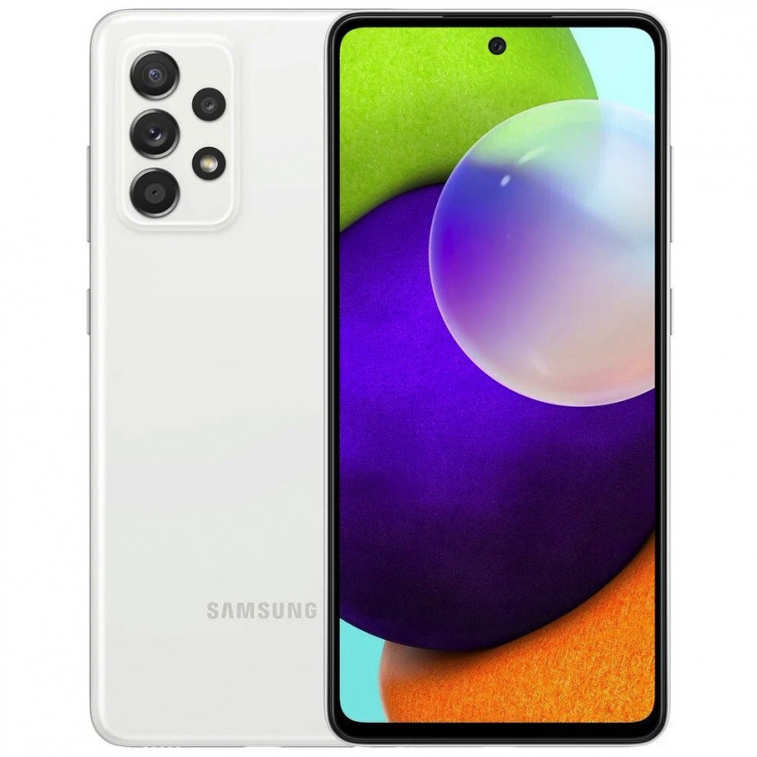 Смартфон Samsung Galaxy A52 4/128GB Awesome White белый 