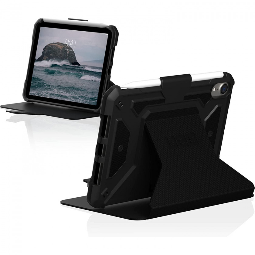Чехол-книжка UAG Metropolis Black для iPad mini 6 черный 12328X114040