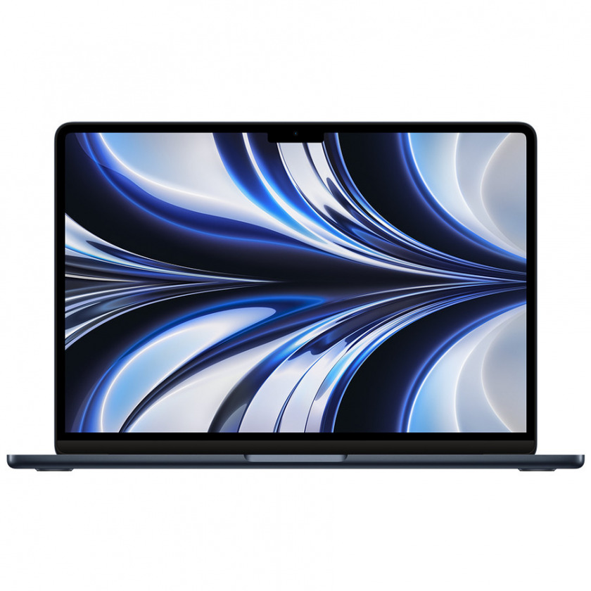 Ноутбук Apple MacBook Air 13 mid 2022 (Apple M2 8-core/8GB/ 256GB SSD/ Apple graphics 8-core/ Wi-Fi/Bluetooth/macOS) Midnight полночь MLY33