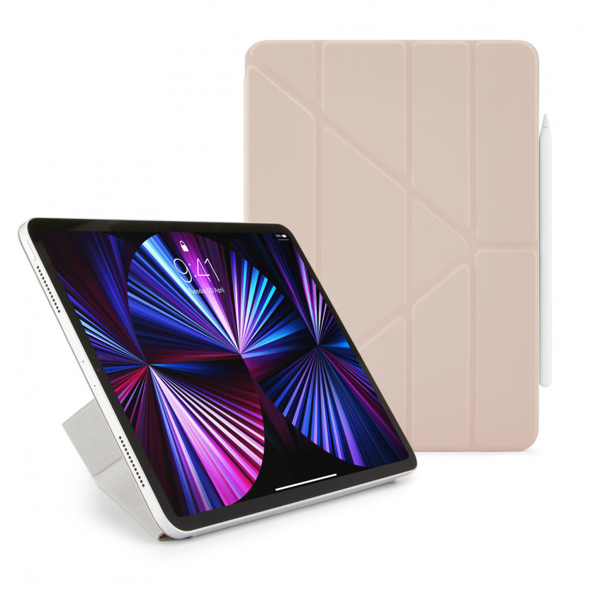Чехол-книжка Pipetto Origami No4 Folio Case Dusty Pink для iPad Pro 11&quot; 2018-21 розовый PI50-112-UW / PI50-112-5