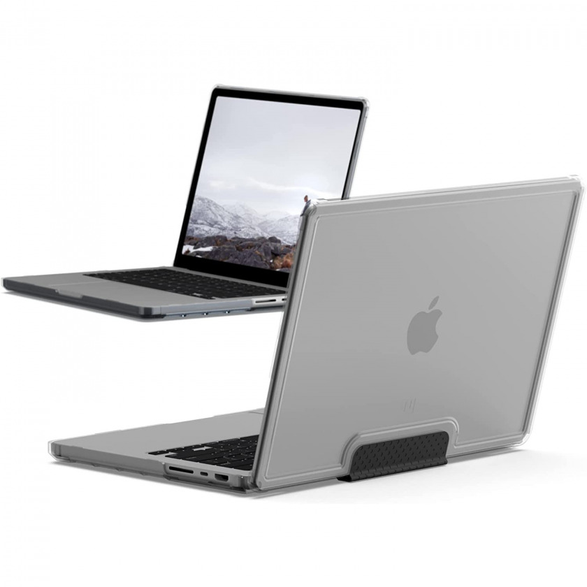 Чехол UAG [U] LUCENT SERIES Ice/Black для MacBook Pro 16&quot; 2021-22 черный/прозрачный 134004114340