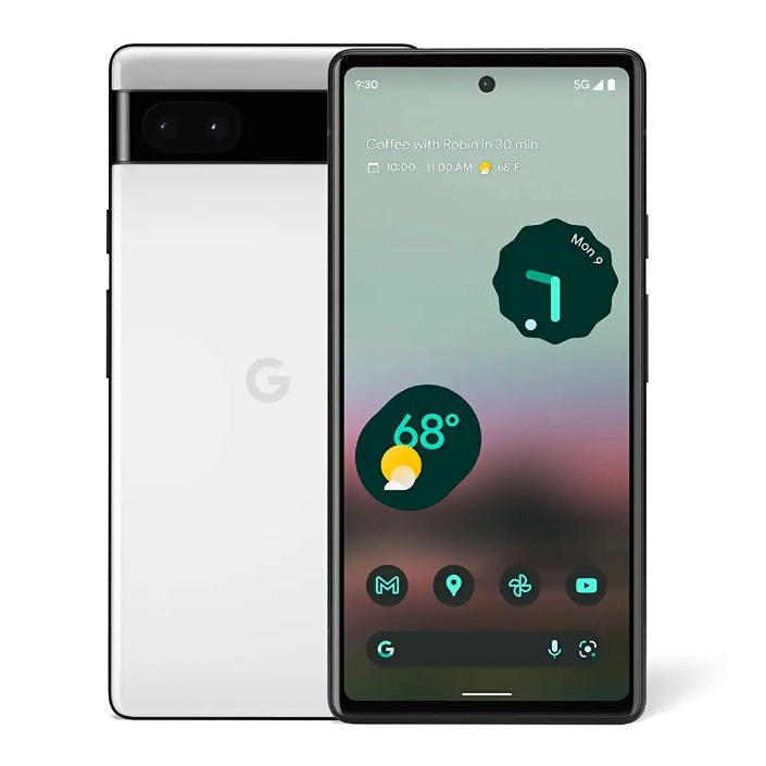Смартфон Google Pixel 6a 6/128 ГБ JP Chalk, мел