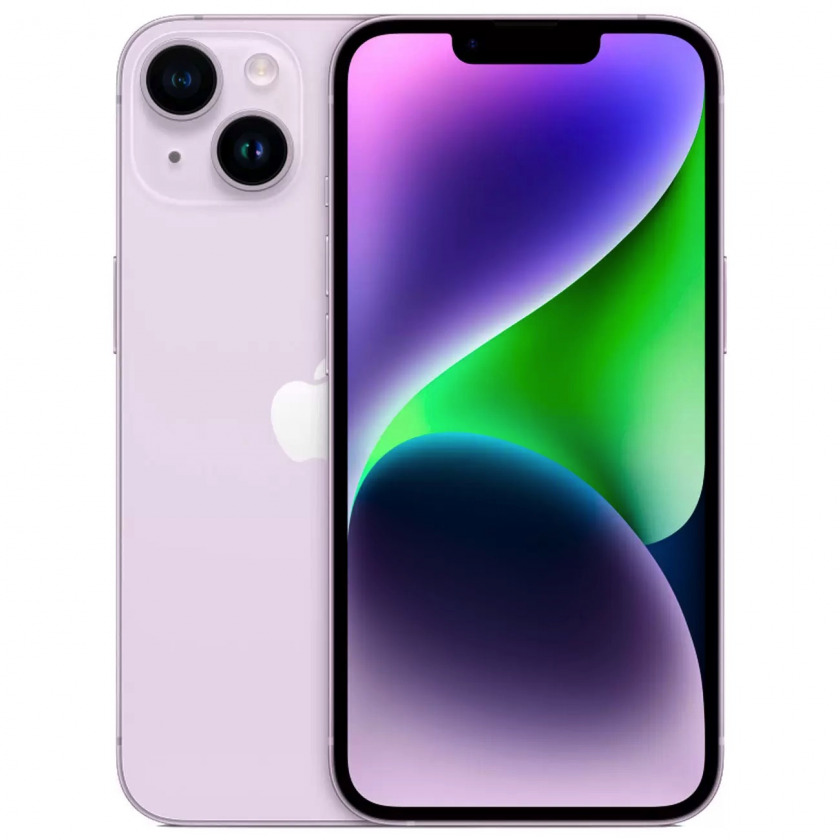 Смартфон Apple iPhone 14 128GB Purple сиреневый
