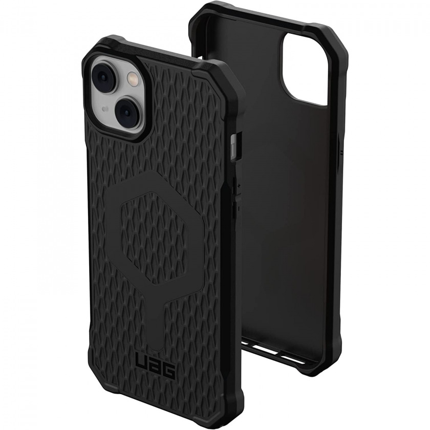 Чехол UAG Essential Armor with Magsafe Black для iPhone 14 Plus, черный 114090114040