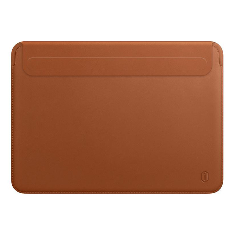 Чехол WIWU Skin New Pro 2 Leather Sleeve Brown для MacBook Pro 14&quot; коричневый