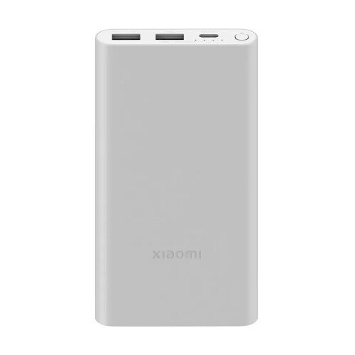 Портативный акб Xiaomi Mi Power Bank 3 10000 22.5W QC3.0 3A/2USB/1USB-C 10000mAh Silver серебристый PB100DZM