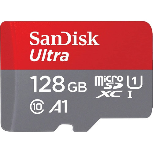 Карта памяти SanDisk Ultra 128GB MicroSDXC Class 10(A1)/UHS-I/120Мб/с SDSQUA4-128G-GN6MN