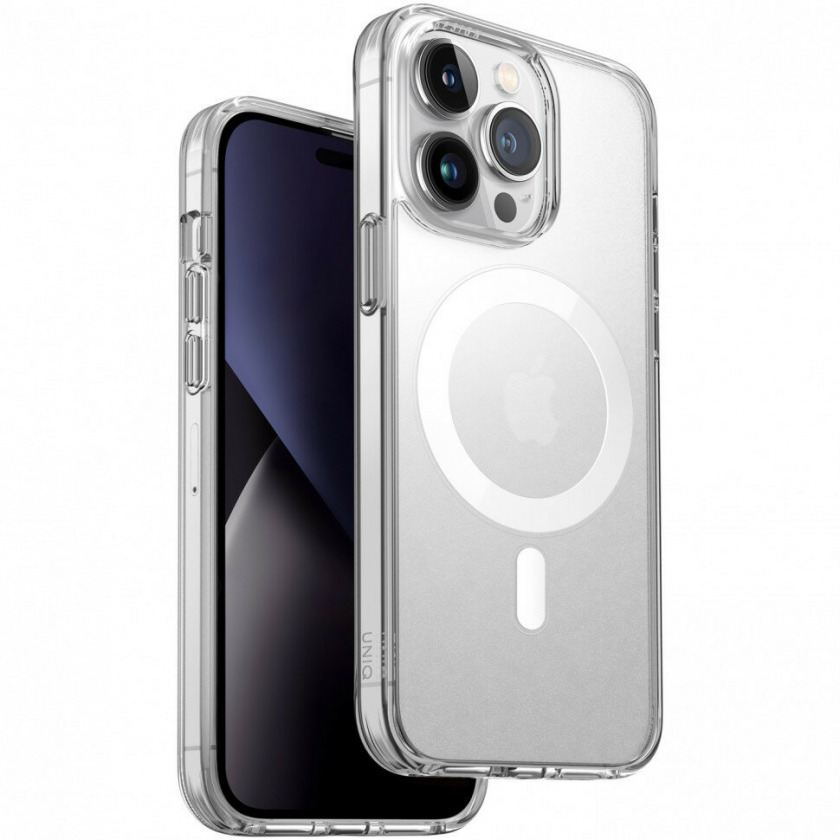 Чехол Uniq Lifepro Xtreme with MagSafe для iPhone 14 Pro Max Frost Clear Прозрачный LXAFMCLR