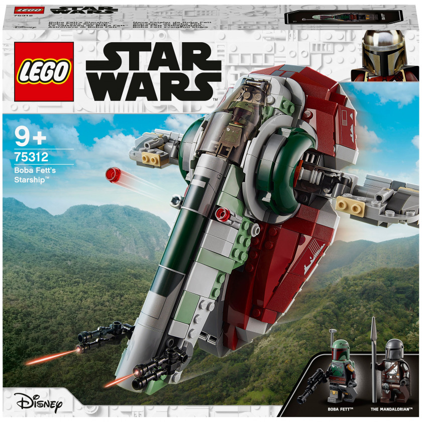 Конструктор LEGO Star Wars Mandalorian 75312 Звездолет Бобы Фетта